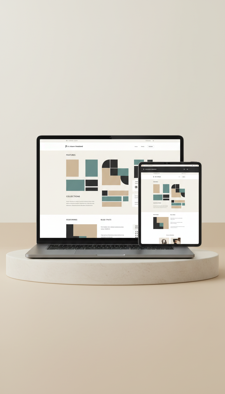 Editorial Story Page with Immersive Layout
