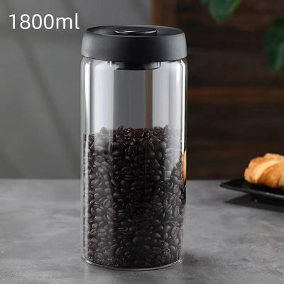 Vacuum Sealed Coffee Storage Jar