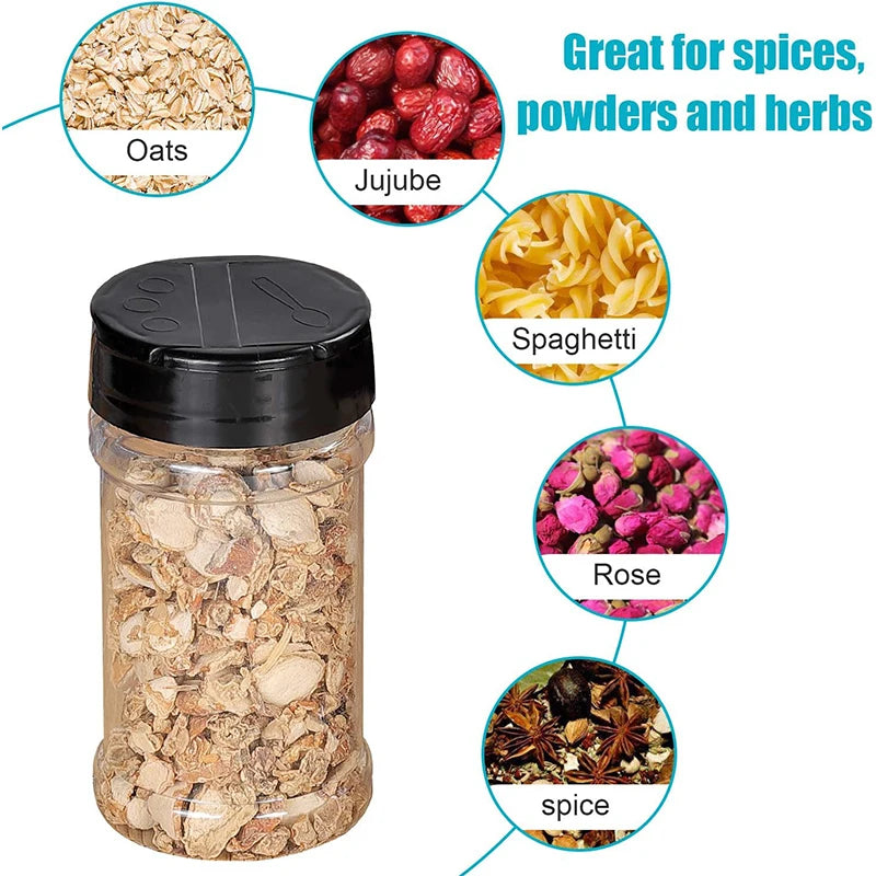 Clear Dispensing Storage Canisters