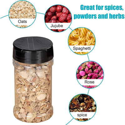 Clear Dispensing Storage Canisters