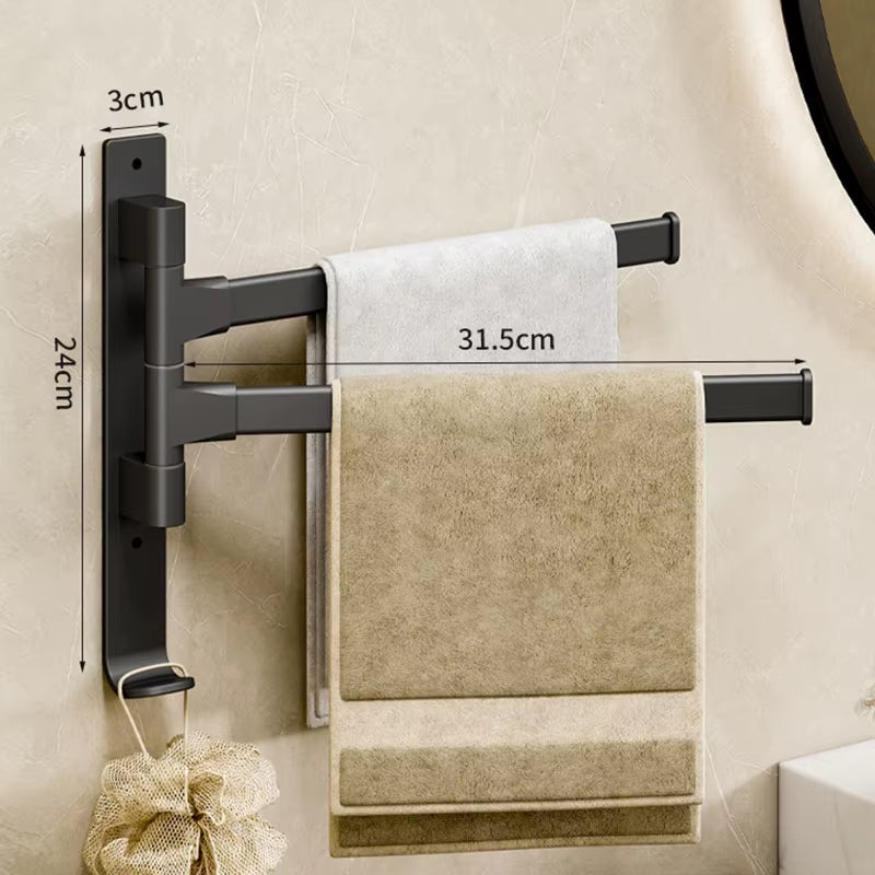 Swivel Towel Bar for Bathrooms