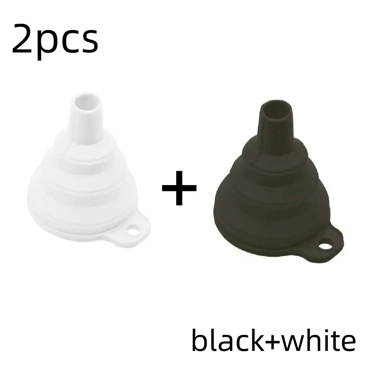 Collapsible Silicone Kitchen Funnel
