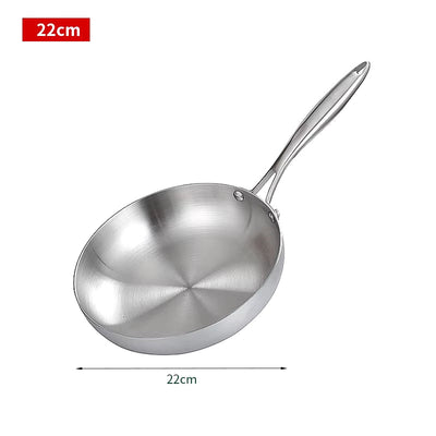 Stainless Steel Fry Pan (22cm to 28cm)