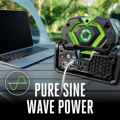 EGO POWER+ 400W Portable Power Inverter Quiet Generator Battery Compatible Outdoor
