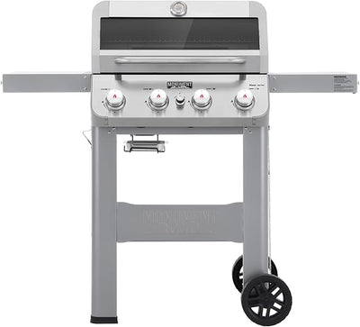 Monument 4-Burner Propane Gas Grill Stainless Steel Outdoor Barbecue Cooking Station