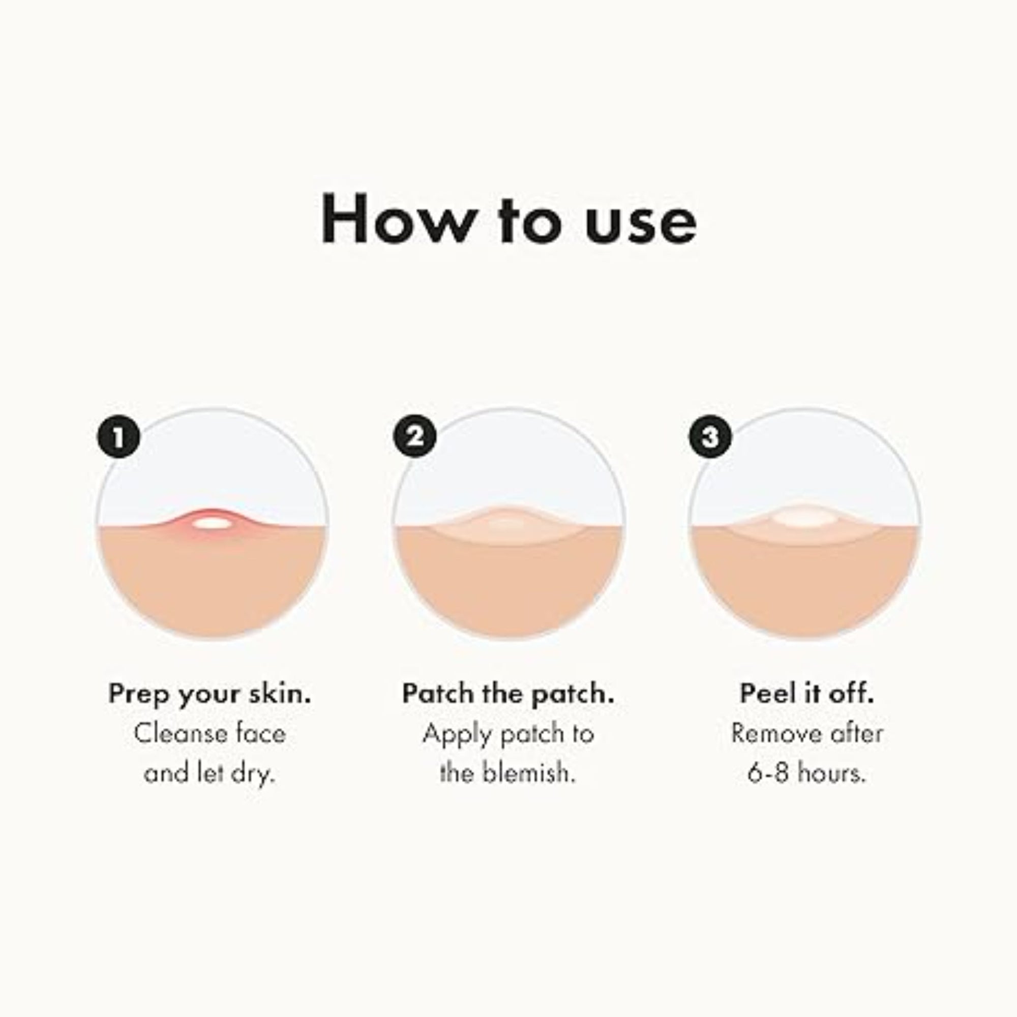Hydrocolloid Acne Pimple Patches Overnight Spot Treatment Face Stickers 36 Count