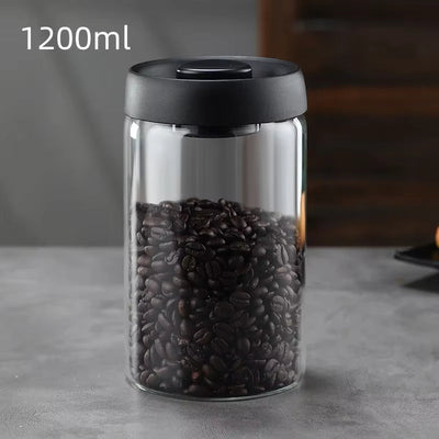 Vacuum Sealed Coffee Storage Jar