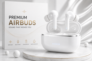 AirPods Pro Style Wireless Earbuds – Bluetooth 5.3