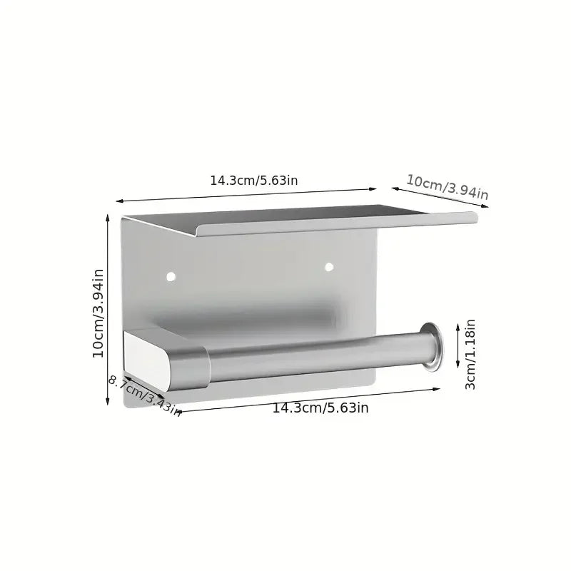Stainless Steel Wall-Mount Soap Dispenser